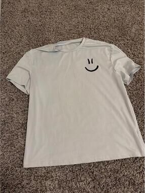 SHEIN Gray Casual T-Shirt Size 15Y